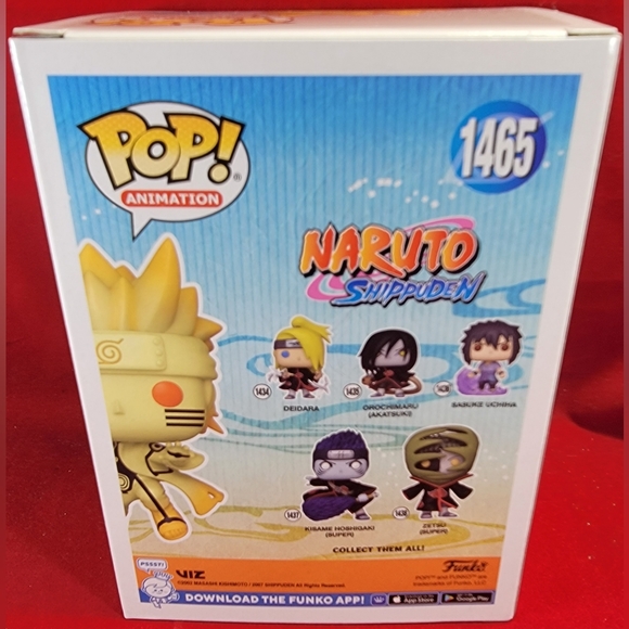 Naruto uzumaki (kurama link mode) aaa anime exclusive # 1465 (nib) - Picture 7 of 7